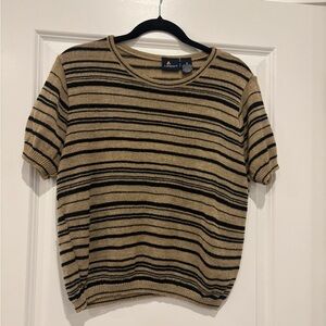 Liz Claiborne short sleeve sweater